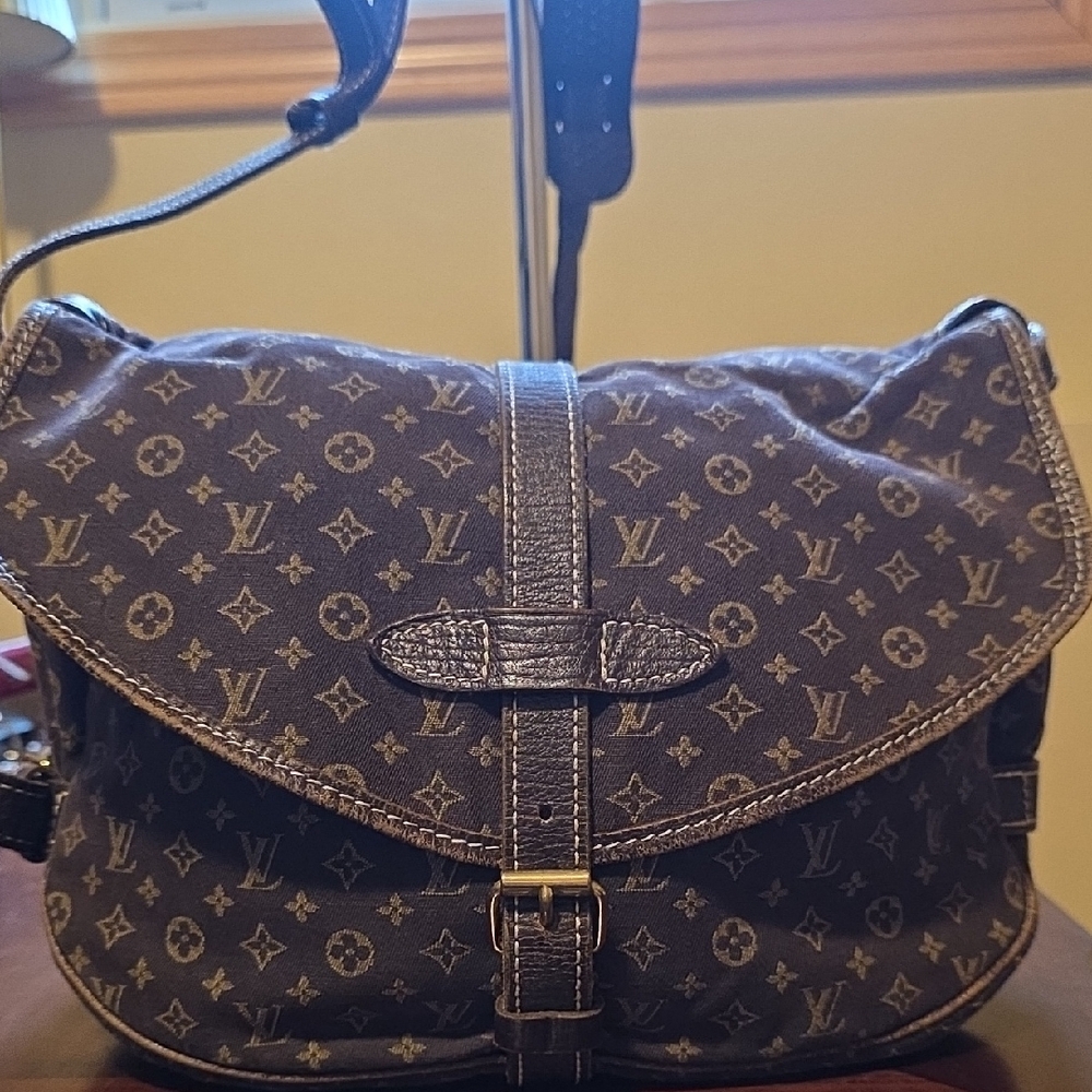 Louis Vuitton Monogram Saddlebag/ Crossbody Bag - Dark Brown